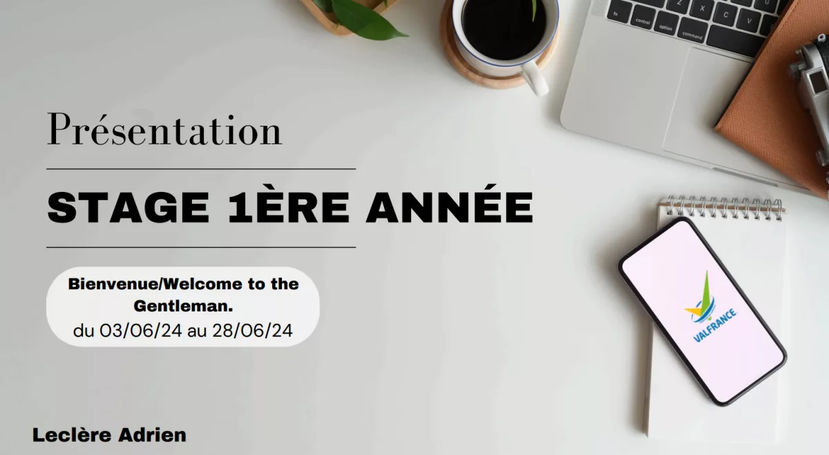 Rapport de stage - Stage 1ère année